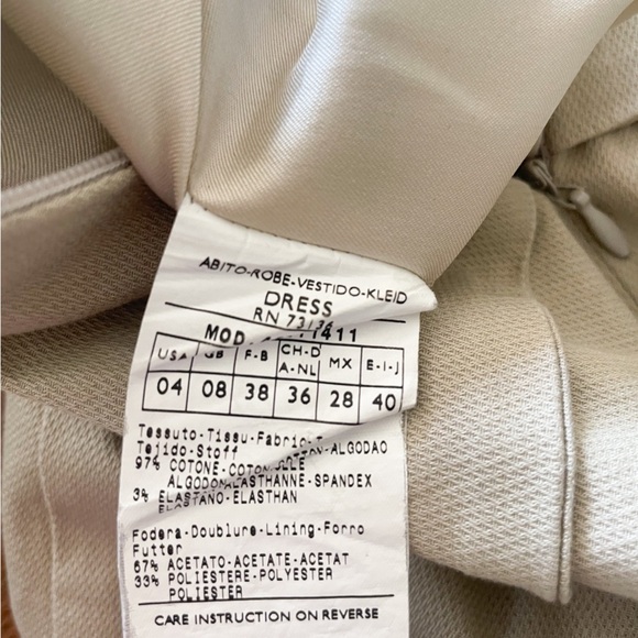 Max & Co. Khaki Sleeveless Mini Dress | Women 4 - Picture 4 of 5